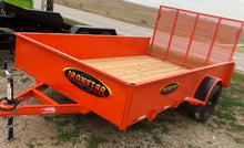 Load image into Gallery viewer, Ironstar 83&quot; x 12&#39; Solid Side Utility Trailer with Gate Orange