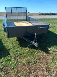 Ironstar 83" x 12' Solid Side Utility Trailer