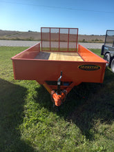 Load image into Gallery viewer, Ironstar 83&quot; x 14&#39; Solid Side Utility Trailer Orange