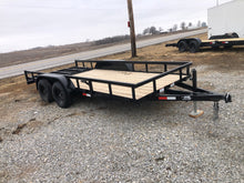 Load image into Gallery viewer, Stag 82&quot;x16 Tandem Axle Gated Utility With Brake