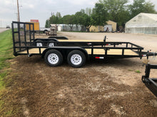Load image into Gallery viewer, Stag 76&quot; x 16&#39; Tandem Axle Gated Utility Trailer (No Brake)