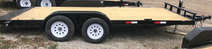 Stag 7'x20' (18+2) flatbed 7k car hauler